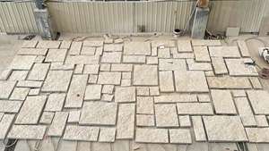 Panel Batu Marmer Batu Kapur Beige Alami dengan Belahan Alami untuk Dinding Fasad, Pelapis Dinding, dan Panel Besar - Product Image 5