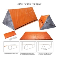 Vente en gros Tente de survie d'urgence en PE Abri portable de survie pour le camping