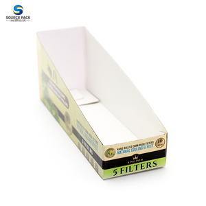Caja de Exhibición de Cartón Personalizada para Mostrador, Empaque Listo para Venta al por Menor, Caja de Papel con Fondo de Cierre Automático y Desgarre Fácil para Dulces, Snacks y Cosméticos - Product Image 5