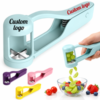 Coupe-rangées de raisins manuel, séparateur de fruits de qualité alimentaire, gadget de cuisine pour la découpe de fruits frais, pour salades et préparation de repas pour bébés