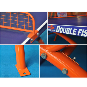 Table de tennis de table Double Fish 318B, modèle standard résistant aux intempéries pour l'extérieur, équipement de fitness - Product Image 2