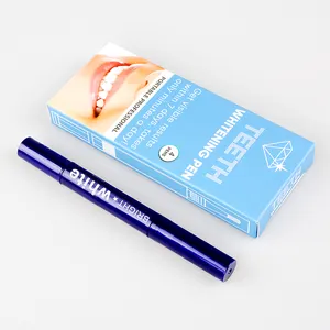 Cheap Wholesale Professional Teeth Whitening Pen PAP Peroxide Free Transparent 2ml Bleaching Gel Pen Refills Kit