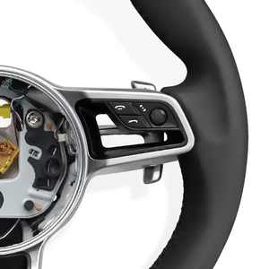 Volante de Cuero Personalizado Retrofit para Boxster Taycan <span class=keywords><strong>Carrera</strong></span> <span class=keywords><strong>GT</strong></span> 912 914 918 <span class=keywords><strong>924</strong></span> 928 930 959 968 - Product Image 6