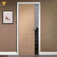 Système de quincaillerie dissimulée souple Magic 2-Way Ghost Pocket pour cloison en bois et miroir pour salle de bain et salon, qualité intérieure