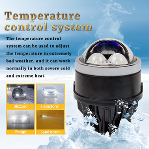 Personalización 3 colores 3 pulgadas luces antiniebla para 2009 VW Jetta 1999 Ford F150 1999 F150 <span class=keywords><strong>E36</strong></span> Mercedes Benz Mercedes W210 - Product Image 3