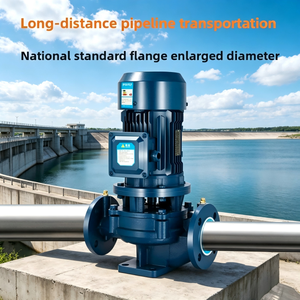 Pompe centrifuge verticale haute température pour la circulation d'eau chaude dans les tours de refroidissement et les chaudières industrielles - Product Image 3