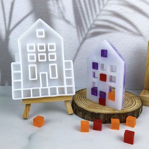 Molde de Silicona para Resina Hecho a Mano, Estilo DIY, Adornos Decorativos y Herramientas para Pasteles, Molde de Yeso para Resina - Product Image 4