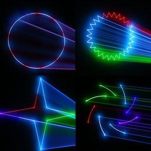 Lumière laser d'animation dynamique RGB à commande DMX avec activation sonore, puissance 1W/2W/3W, CRI élevé <span class=keywords><strong>80</strong></span> pour discothèques, concerts et événements - Product Image 2