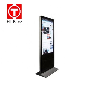 Hot bán 55-inch màn hình cảm ứng LCD kỹ thuật số biển quảng cáo kiosk tự phục vụ thiết bị đầu cuối QR Máy Quét Mã Vạch Dịch vụ thiết bị - Product Image 3