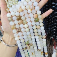 Vente en gros de perles en vrac de 12 mm, perles en pierre d'amazonite naturelle pour la fabrication de bijoux