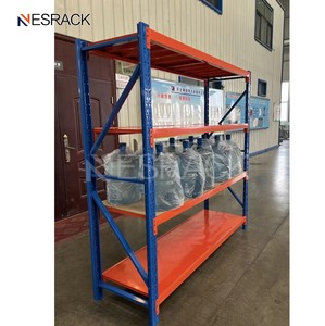 Étagères à boulons réglables <span class=keywords><strong>Rack</strong></span> de stockage d'entrepôt en métal <span class=keywords><strong>Rack</strong></span> en acier léger à 5 couches - Product Image 2