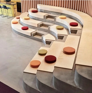 Banc de parc urbain en béton anti-vandalisme pour mobilier urbain vietnamien, résistant aux intempéries, pour projets B2B - Product Image 4