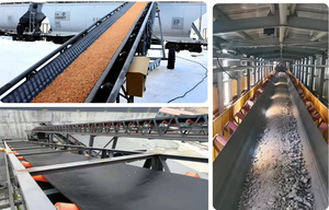 Nouvelle Bande transporteuse agricole durable en nylon résistant à l'usure et aux déchirures, à 2 couches, à vitesse réglable, antibactérienne, série EP - Product Image 3