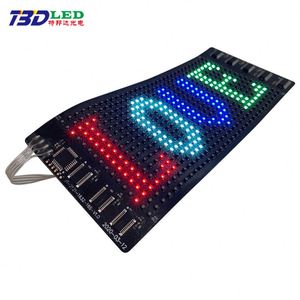Tùy chỉnh p2.5 trong nhà linh hoạt <span class=keywords><strong>LED</strong></span> hiển thị Panels 5V điện áp EL T-Shirt <span class=keywords><strong>LED</strong></span> Sheets đối với TV OLED màn hình và <span class=keywords><strong>Pix</strong></span> signage - Product Image 6