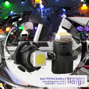Ampoule LED 12V T6.5 5050 1 SMD pour tableau de bord de voiture, lumière bleue universelle, garantie 1 an, accessoire d'éclairage intérieur - Product Image 3