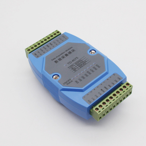 โมดูลเอาท์พุตสัญญาณอินพุตอนาล็อก4-20mA ระบบอัตโนมัติทางอุตสาหกรรมการขยายช่องทางการรับสัญญาณดิจิตอล Modbus การสื่อสาร RS485 - Product Image 1