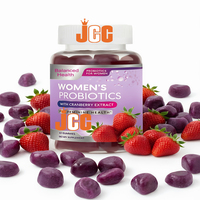 Gummies Probiotiques pour Femmes Marque Privée JCC – Extrait de Canneberge, Fibres Prébiotiques, Végétaliennes