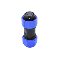 Accouplement fileté IP68 haute tension mâle femelle 1110P 1111S 1112P SP11 SP13 SP16 SP21 connecteur en plastique