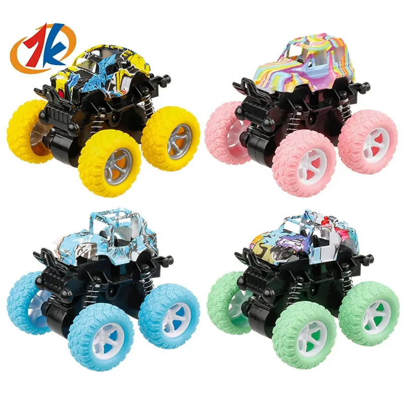 2023 new Four-wheel drive inertial off-road vehicle model boy engineered inertial car toys