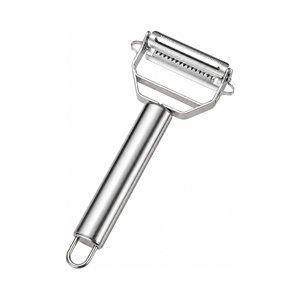 2 Pcs Stainless Steel Multifunctional Vegetable Potato <b>Peeler</b> <b>Julienne</b> <b>Peeler</b> - Product Image 1