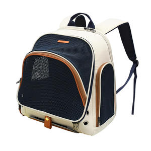 Hot Selling Fashion Breathable Oxford <b>Pet</b> <b>Carrier</b> Backpack with Zipper Small Dogs & Cats Outdoor Travel <b>Pet</b> <b>Carrier</b> Backpack - Product Image 1