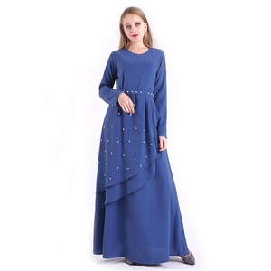 SIPO Abaya Dubai-vestido largo elegante para mujer, vestido largo turco, ropa islámica para mujer musulmana - Product Image 6