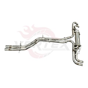 Système d'échappement Catback à soupapes Vortex SS304 pour Audi RSQ8 4M8 4.0T V8 BiTurbo 2019-2024 Quattro, double sortie, système de modification Bolt-On, ensemble de tuyaux - Product Image 2