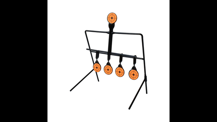 Set De 6 Cibles En Acier Inoxydable Pour Fronde Ou Tir à L’arc – Légères, Résistantes Aux Intempéries, Avec Anneau De Suspension – Entraînement En Extérieur Ou Intérieur