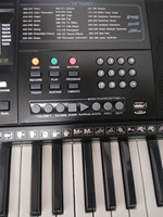 Professional Digital Piano 61 Keys Blue Tooth Electronic Organ Battery and Charge Piano Keyboard for Church Student Good Quality