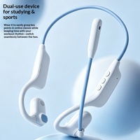 Nouveau Moniteur d'Écoute Ouvert Amélioré à Crochet d'Oreille pour Études, Casque Sans Fil Spécialement Conçu pour le Sport, la Course et les Cours en Ligne