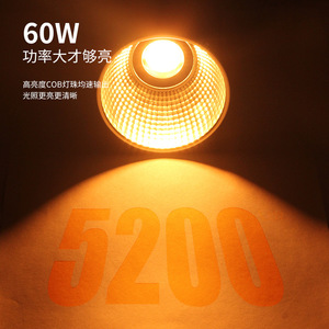 Lampe photo de poche 60W, LED couleur, rechargeable par USB, éclairage d'appoint extérieur pour diffusion en direct et éclairage beauté - Product Image 2