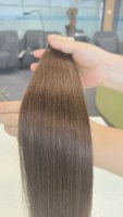 Extensions de cheveux humains 100% Remy indiennes à bandes adhésives, double trame machine, lots vierges, emballage en vrac, couleur claire, vente en gros