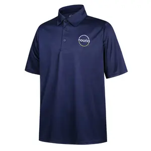 Benutzer definiertes Logo gedruckt hochwertige Baumwolle Polyester Herren leere Golf Polo-Shirts Uniform