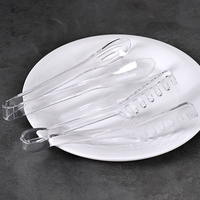 Buffet de cuisine à usage domestique Outils de cuisine ménagers personnalisés Cuisson Pinces à aliments en plastique durables