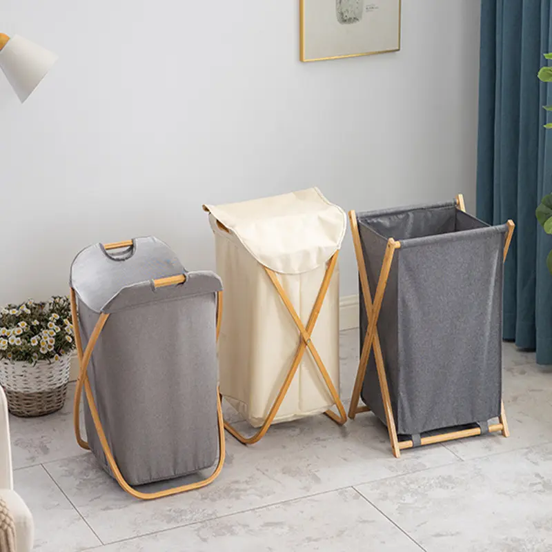 New Japanese Nanzhu Dirty Cloth Basket Waterproof Fabric Storage Basket