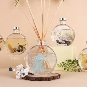 RAINCOAST Home Decorative Diffuser With Natural Preserved Flower Reed Diffuser Bottle 150ML Wholesale