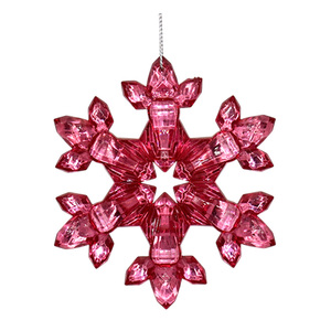 Chất Lượng Cao Long Lanh Acrylic Bông Tuyết Cây Giáng Sinh Tự Làm Đầy Màu Sắc Jewel Bông Tuyết Treo Đồ Trang Trí Rhinestone Trang Trí Nhà - Product Image 5