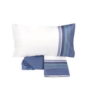 BOBOLI ensemble de housse de couette Satin King Size géométrique scénique motifs solides avec 6 pièces literie Twin California King qualité italienne - Product Image 2