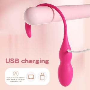 Telur rusa kecil penjualan laris mainan seks dewasa daya baterai Vibrator telur cinta Usb g-spot benar-benar murah untuk wanita - Product Image 3