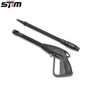 Pistola de Lavado a Presión Stm de 4000 Psi, Boquilla de Plástico para Lavado de Autos, Adaptador de Manguera Larga - Product Image 1