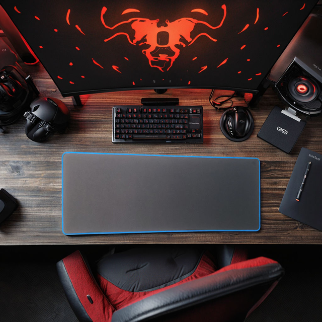 Factory Custom Anime Gaming Mousepad 900x400 Heat Transfer Sublimation Printing Custom Logo Water Resistant Scratch Proof Desk