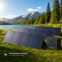 Station d'alimentation portable SOUOP Supplier 2232Wh Lifepo4 2kw, générateur solaire domestique 3000w, générateur solaire extérieur 2400w
