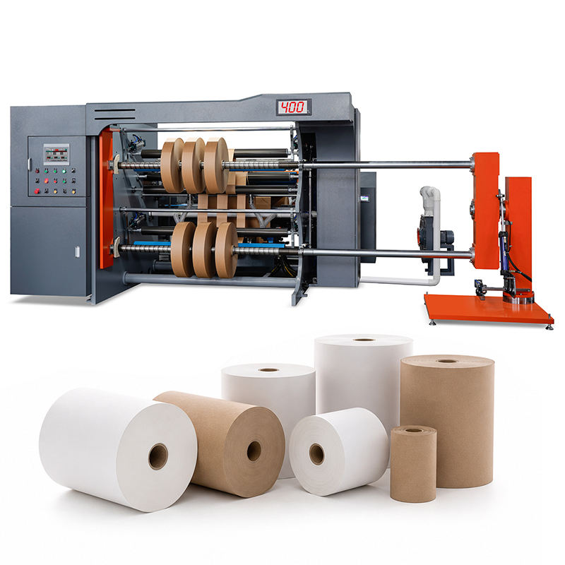 Automatic Paper Film Slitting Machine Large Paper Roll Slitting for ...