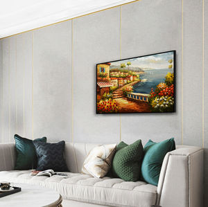 แฮนด์เมดที่สวยงามทิวทัศน์ภาพ<span class=keywords><strong>วาด</strong></span>สีน้ํามันบนผ้าใบอุปกรณ์ศิลปะการวาดภาพวาดสีน้ํามันทิวทัศน์ศิลปะภาพวาดสีน้ํามัน - Product Image 5