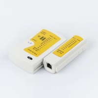 Nouveautés : Testeur de câbles réseau RJ45/RJ11 facile à utiliser, détecteur de câbles téléphoniques LAN, testeur de câbles alimenté par piles BS-463