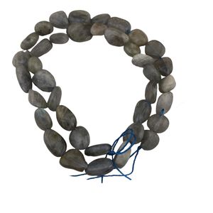 Hochwertige unregelmäßige und raues lockeres Perlenstrang natürliche Labradorit-Edelsteinperlen 8-12 mm - Product Image 6