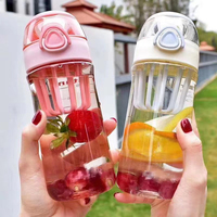 Leejo Infuseur de fruits portable pour l'extérieur Fabrication en usine de bouteilles d'eau Tritan PC réutilisable en PETG pour le camping et l'eau bouillante