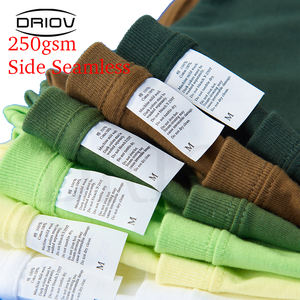 Fabricants de <span class=keywords><strong>t</strong></span>-shirts de luxe 250Gsm <span class=keywords><strong>t</strong></span>-shirt coupe ample personnalisé sans couture <span class=keywords><strong>t</strong></span>-shirts sans couture en coton épais uni - Product Image 1