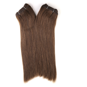 Extensiones de Cabello Humano Remy Virgen 100% Chino KSWIGS de Fábrica OEM, 20 Pulgadas 1 #   Máquina de doble trama, resistente y sin enredos - Product Image 5