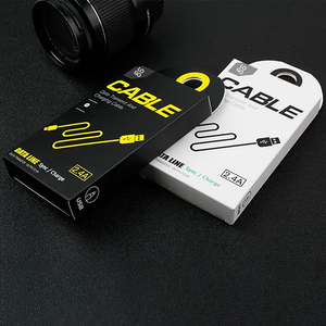 Customized packaging <b>box</b> for Cable Data <b>Recyclable</b> Paperboard Packaging <b>Box</b> for phone accessories - Product Image 6